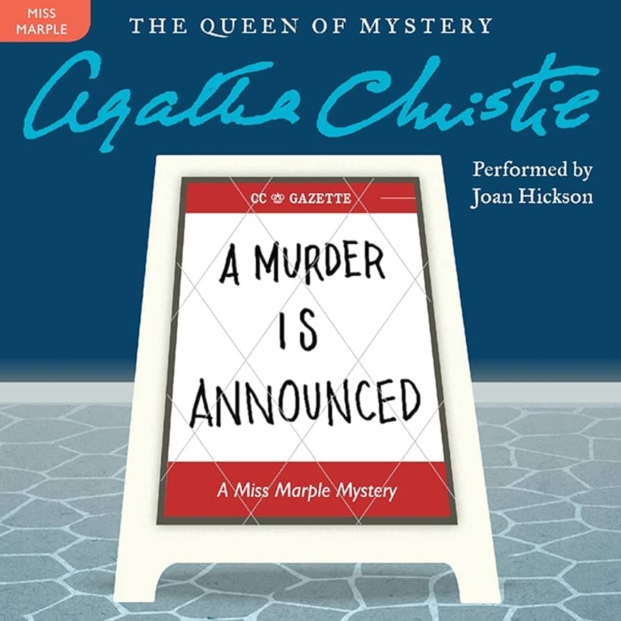 a murder is announced