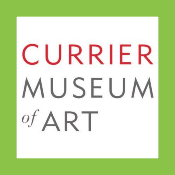 Currier Museum of Art logo with the text
