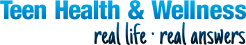 A blue gradient background transitions from light blue at the top to dark blue at the bottom.
